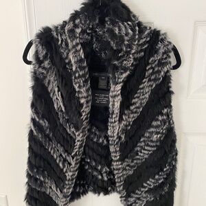 Marc by Marc Jacobs Rabbit Fur Vest